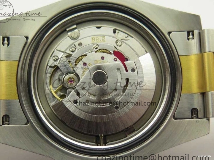 Edition GMT-Master II (Correct 1:1 Best 904L Hand Noob A3187 116713 Stack) LN YG Wrapped Steel Black Ceramic Thick 0209